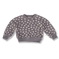 Wander + Wonder Ash Sheep Baby Sweatshirt