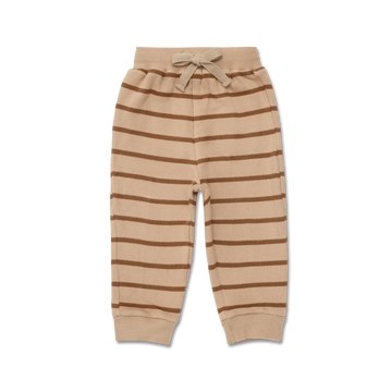 Wander + Wonder Clay Stripe Baby Sweatpants