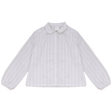 Calla Lili Boy Striped Shirt - Creal/Black