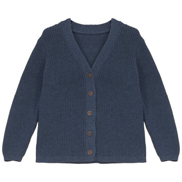 Calla Lili Boy Knit Carigan - Blue