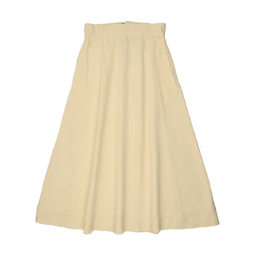 Kin And Kin Denim Maxi Skirt - Yellow Denim
