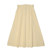 Kin And Kin Denim Maxi Skirt - Yellow Denim