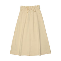 Kin And Kin Denim Maxi Skirt W Cargo Pocket - Yellow Denim