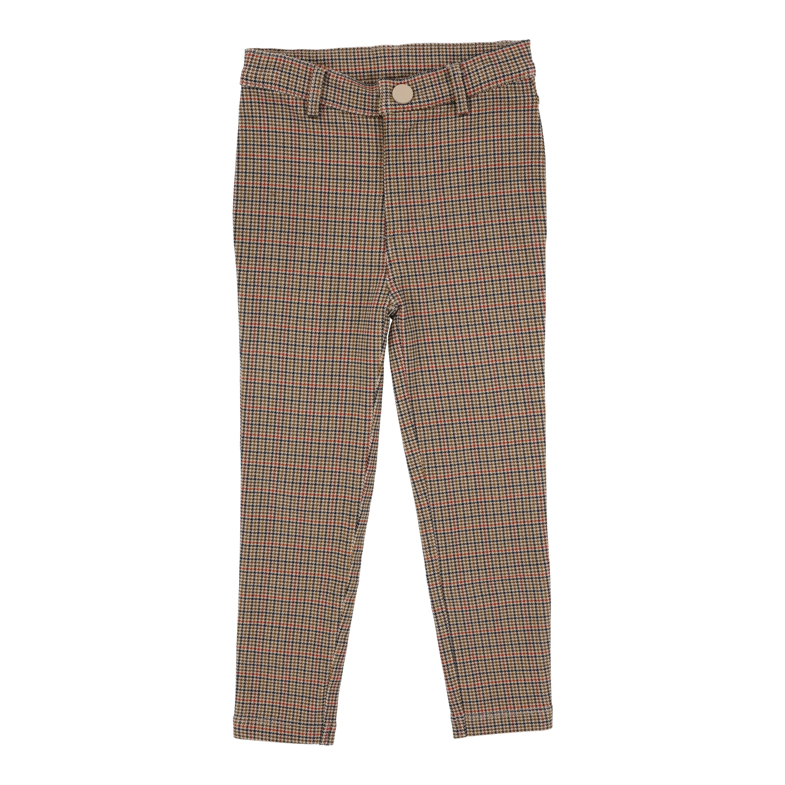 Analogie By Lil Legs Plaid Pants Houndstooth - Main Image