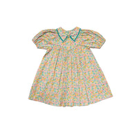 Early Sunday Beth Dress Custom Emma Floral Mint Print (FC-SS26-00007)