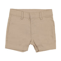 Analogie By Lil Legs Dress Shorts Basic Taupe