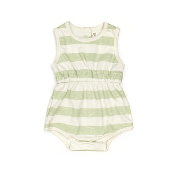 Tun Tun Chris Bodysuit Sea Foam Stripes