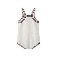 Coco Blanc Cream Mesh Romper