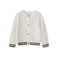 Coco Blanc Cream Mesh Cardigan