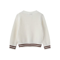 Coco Blanc Cream Mesh Cardigan