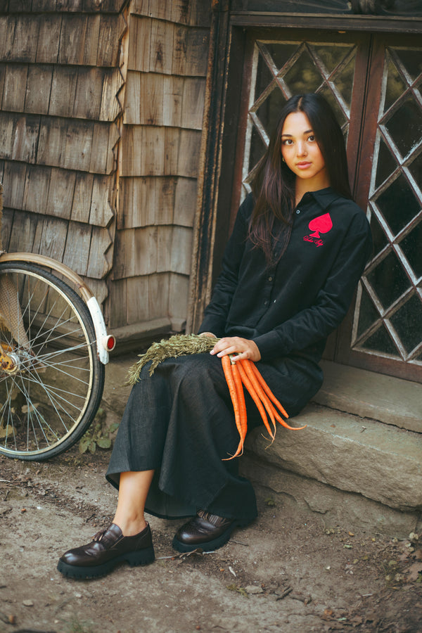 Urban Edge Black Cord Ace Shirt