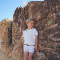 Coco Blanc Cream Shorts