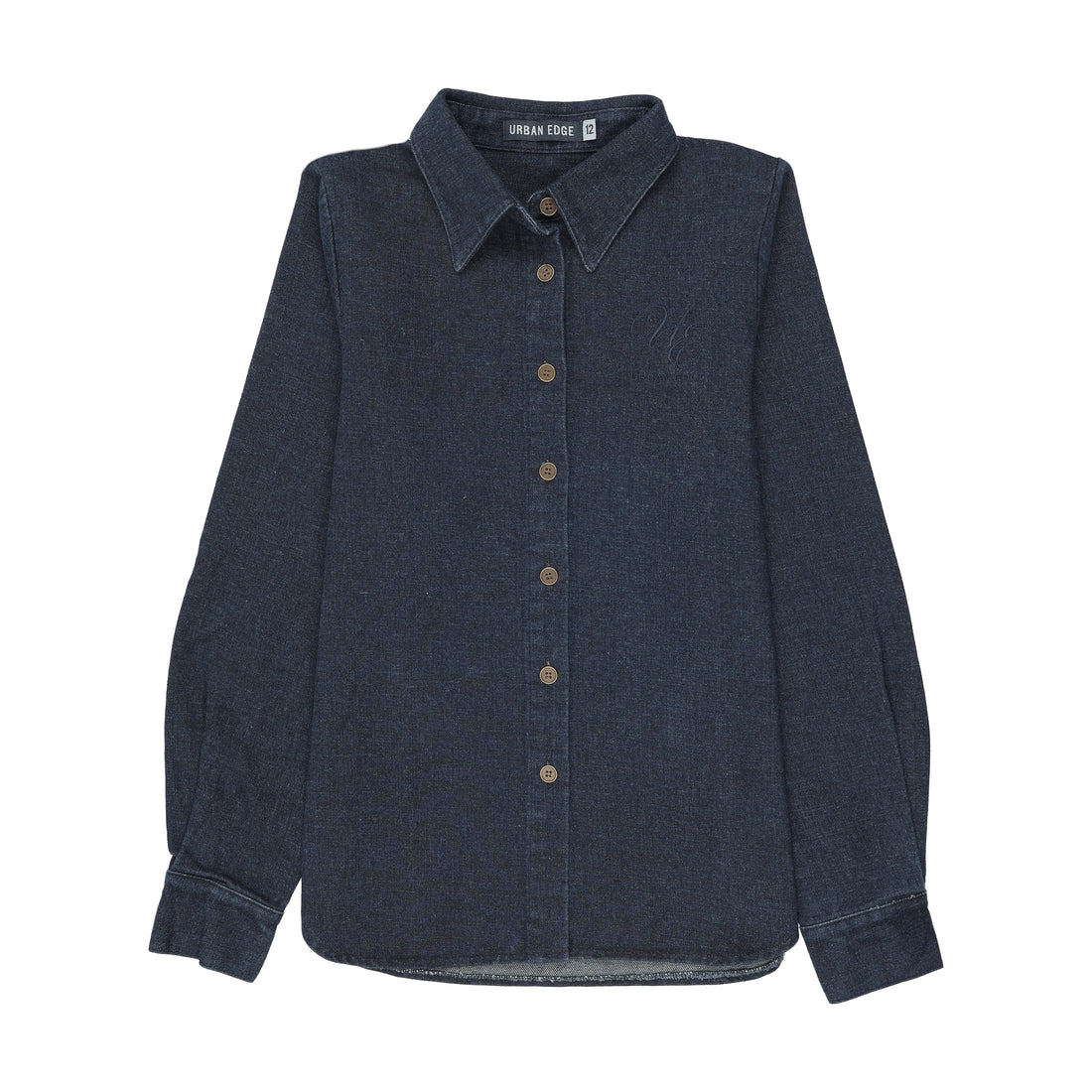 Urban Edge Denim Shirt Navy