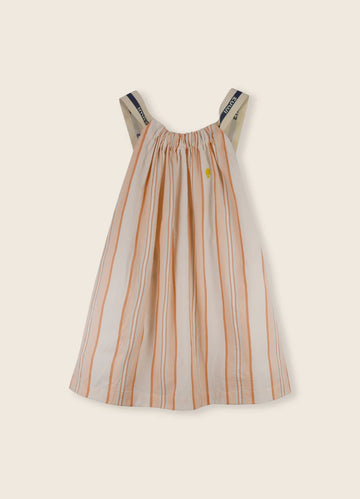 LMN3 Cream W. Stripes Dress No.59