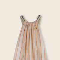 LMN3 Cream W. Stripes Dress No.59