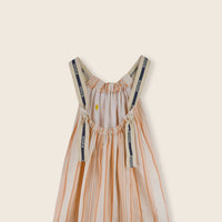 LMN3 Cream W. Stripes Dress No.59