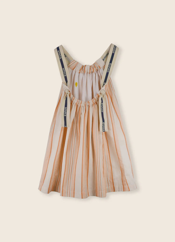 LMN3 Cream W. Stripes Dress No.59