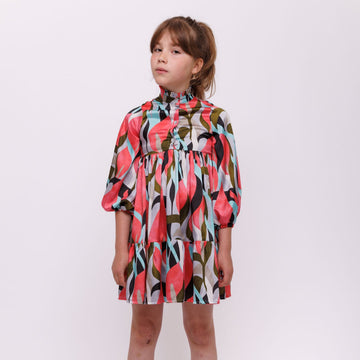 Christina Rohde Floral Print Dress No. 1166 116