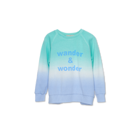Wander + Wonder arctic Ombre Sweatshirt