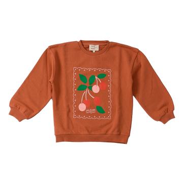 Wander & Wonder Dark Blush Cherry Sweatshirt