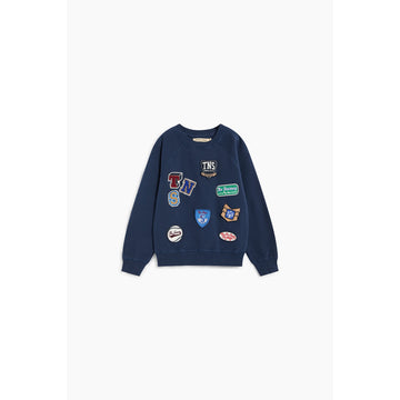 The New Society Eden Sweatshirt - Black Iris