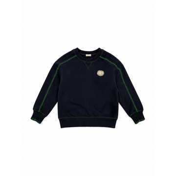 Madeleine Story Patch Sweatshirt