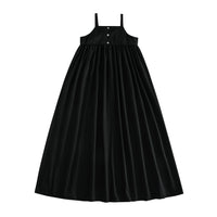 RetroKid Black Emery Maxi Jumper Dress