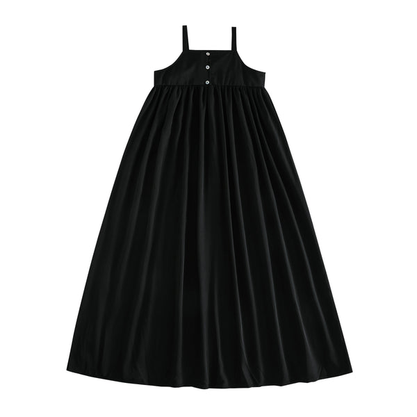 RetroKid Black Emery Maxi Jumper Dress