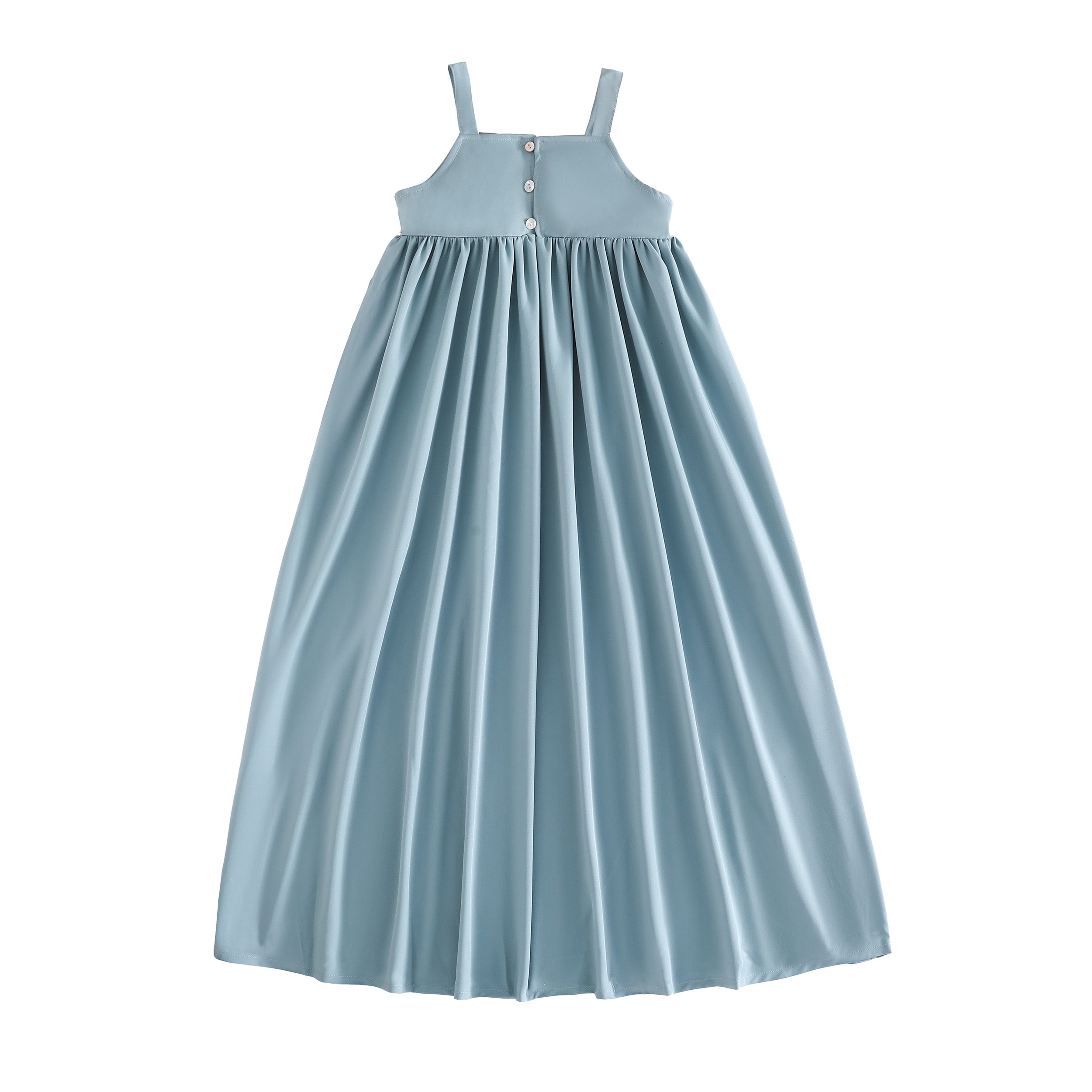RetroKid Light Blue Emery Maxi Jumper Dress