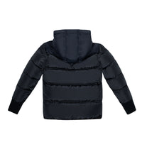 Ellabee Boys Gabriel Navy-Accent No-Fur Coat (F24-3001)