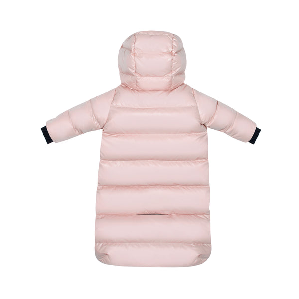 Ellabee Down Fur Snowsuit Pink