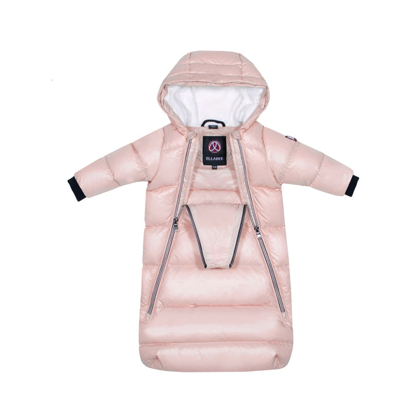 Ellabee Down Fur Snowsuit Pink