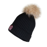 Ellabee Ribbed Beanie Black