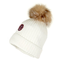 Ellabee Ribbed Beanie White