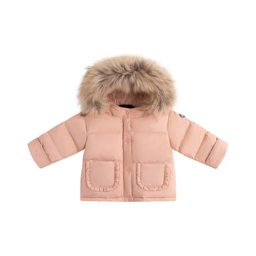Ellabee Lyane Enfant Fur Down Jacket - Rose 6033