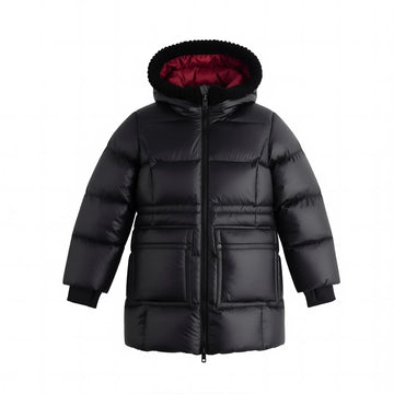 Ellabee Chloe Long Down Jacket - Black 6069