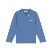 Kai & Kelly Blue Polo L/S