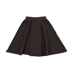 Farren And Me Washed Black Gathered Skirt (Faw25-08)