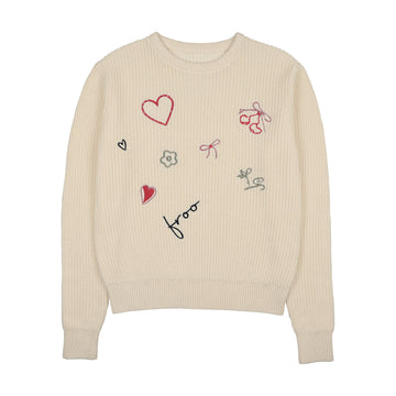 Froo Sketchbook Sweater - Cream