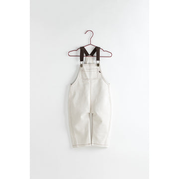 Please Mom Flecked Barrel Overalls