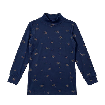 Nou Nelle Floral Turtleneck