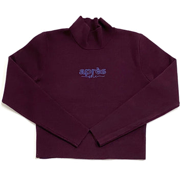 Crew Kids Black Cherry Alya Turtleneck