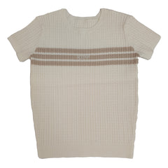 Kipp White Alex Knit Sweater