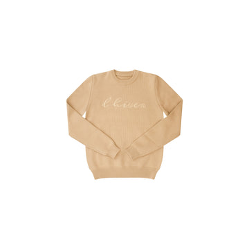 Crew Kids L'hiver Sweater Camel