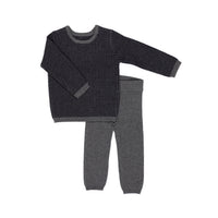 Kipp Grey Houndstooth Set