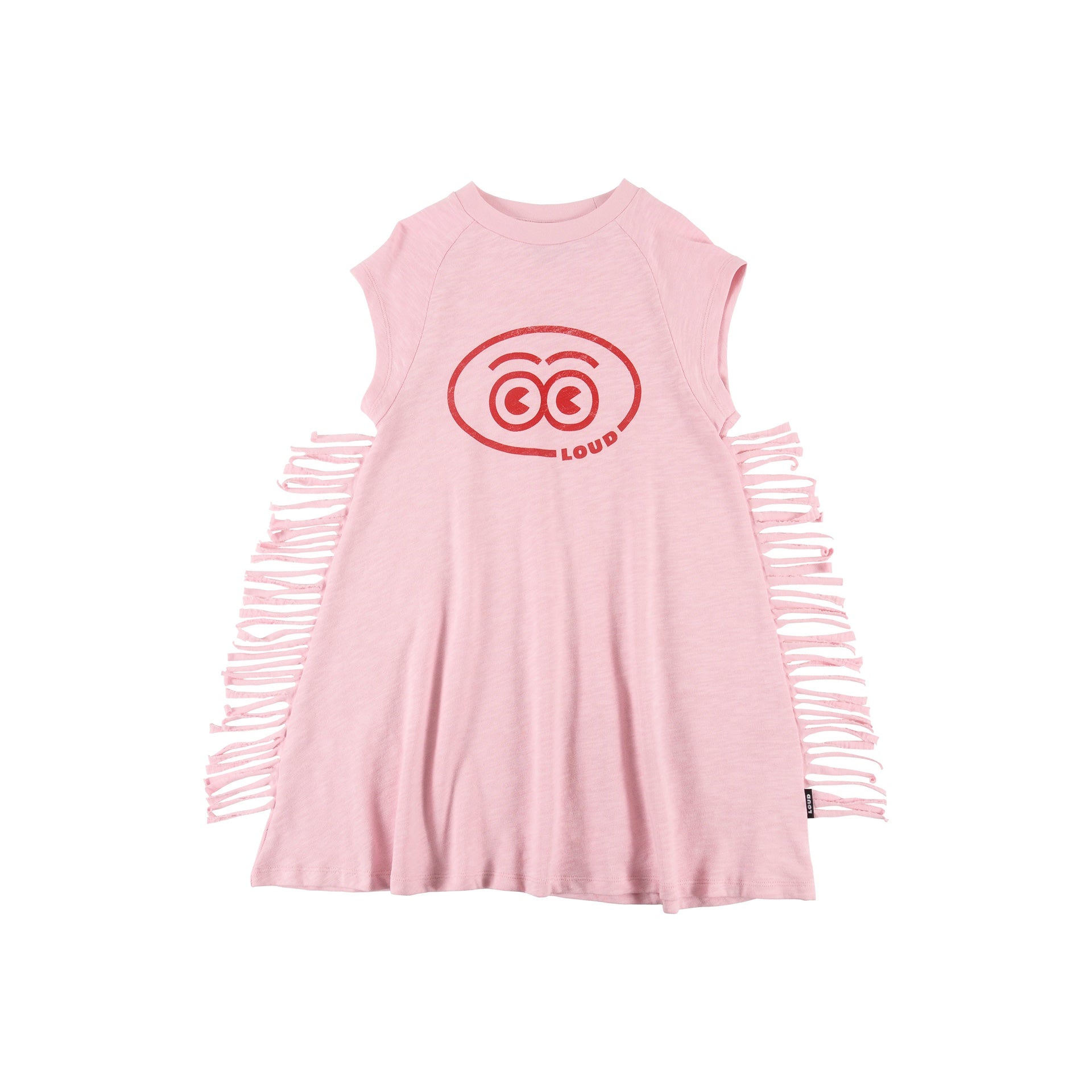 Loud Apparel Orchid Pink Dress Loose Fit Raglan GD01