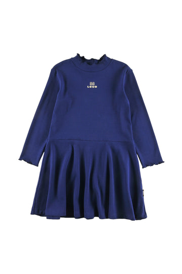 Loud Apparel Cloud Dress - Blue Navy (GD07)