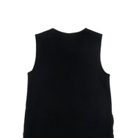 Loud Apparel Black Pinafore Dress