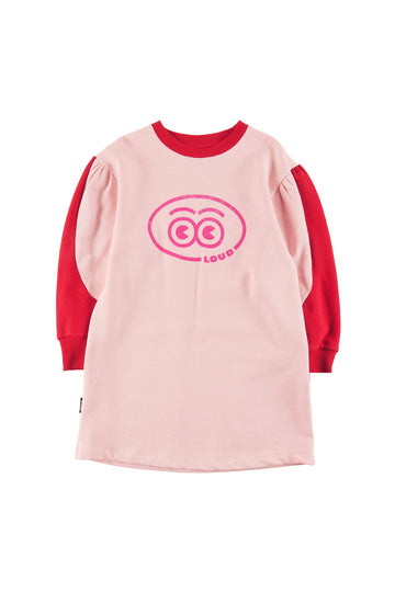 Loud Apparel Refuge Dress - Orchid Pink Red (GD08)