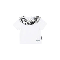 Loud Apparel White Baby T-Shirt Regular Fit